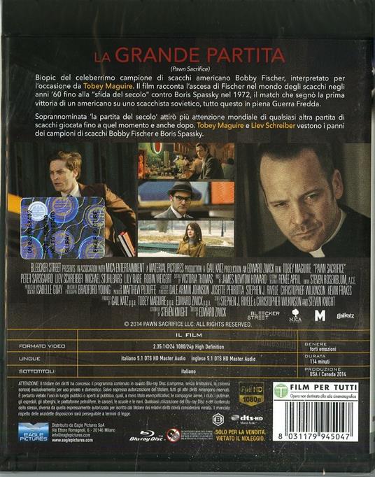 La grande partita di Edward Zwick - Blu-ray - 2