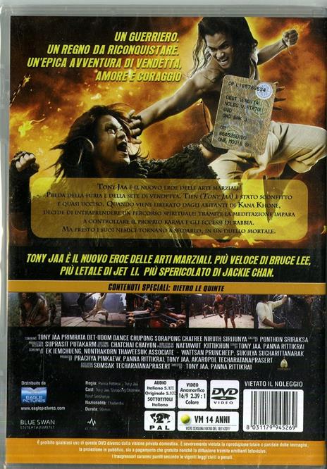 Ong Bak 3 di Tony Jaa,Panna Rittikrai - DVD - 2