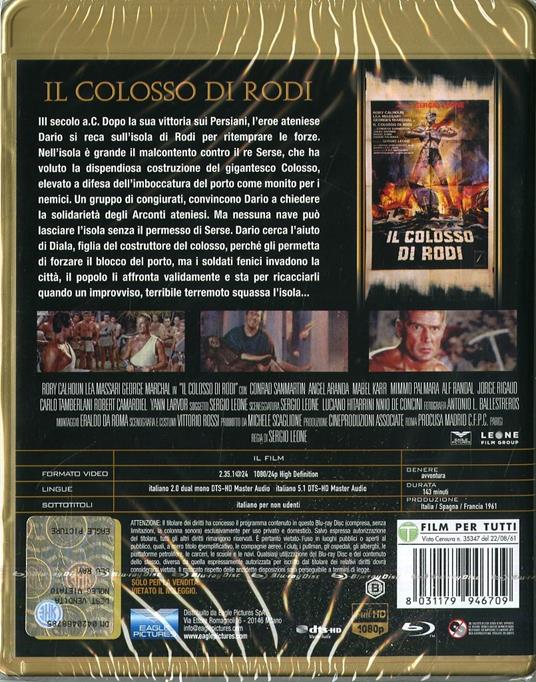 Il colosso di Rodi (Blu-ray) di Sergio Leone - Blu-ray - 2
