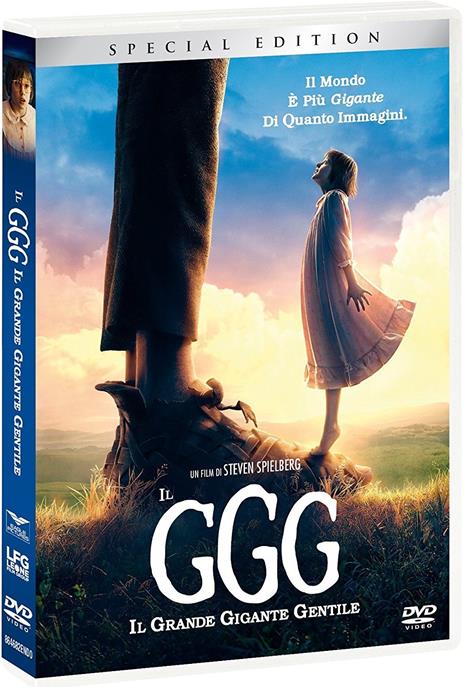 Il GGG. Il Grande Gigante Gentile (DVD) - DVD - Film di Steven Spielberg  Animazione | laFeltrinelli