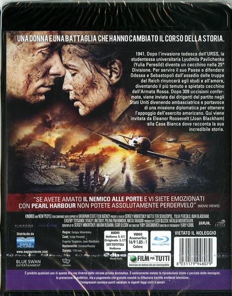 Resistance. La battaglia di Sebastopoli (Blu-ray) di Sergey Mokritskiy - Blu-ray - 2