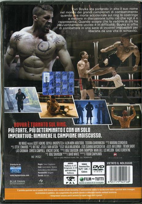 Undisputed 4. Il ritorno di Boyka (DVD) di Todor Chapkanov - DVD - 2