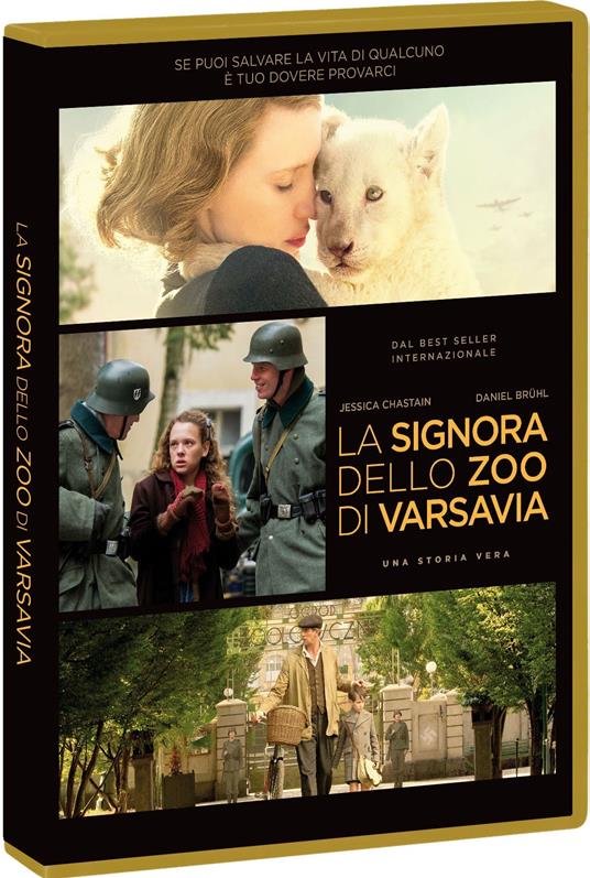 La signora dello zoo di Varsavia (DVD) di Niki Caro - DVD