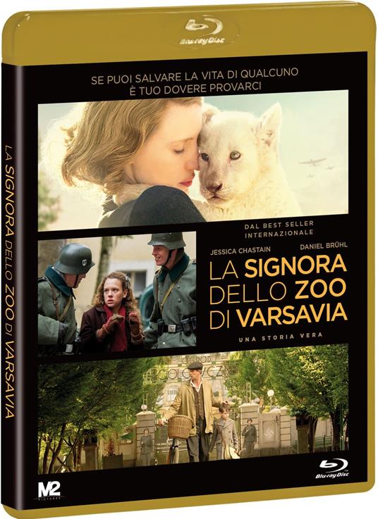 La signora dello zoo di Varsavia (Blu-ray) di Niki Caro - Blu-ray