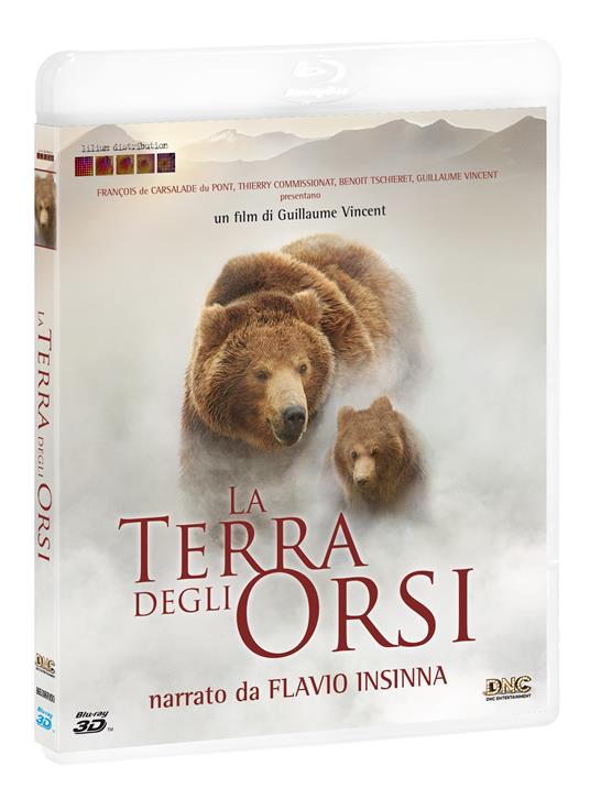 La terra degli orsi (Blu-ray + Blu-ray 3D) di Guillaume Vincent - Blu-ray + Blu-ray 3D