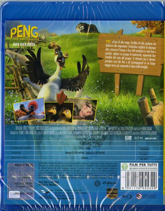 Peng e i due anatroccoli (Blu-ray) di Christopher Jenkins - Blu-ray - 2