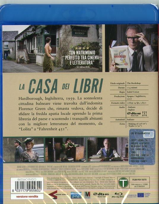 La casa dei libri (Blu-ray) - Blu-ray - Film di Isabel Coixet Drammatico |  laFeltrinelli