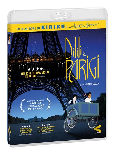 Dilili a Parigi (Blu-ray) di Michel Ocelot - Blu-ray