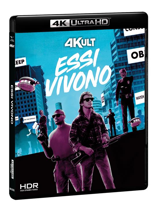 Essi vivono (Blu-ray + Blu-ray 4K Ultra HD) di John Carpenter - Blu-ray + Blu-ray Ultra HD 4K