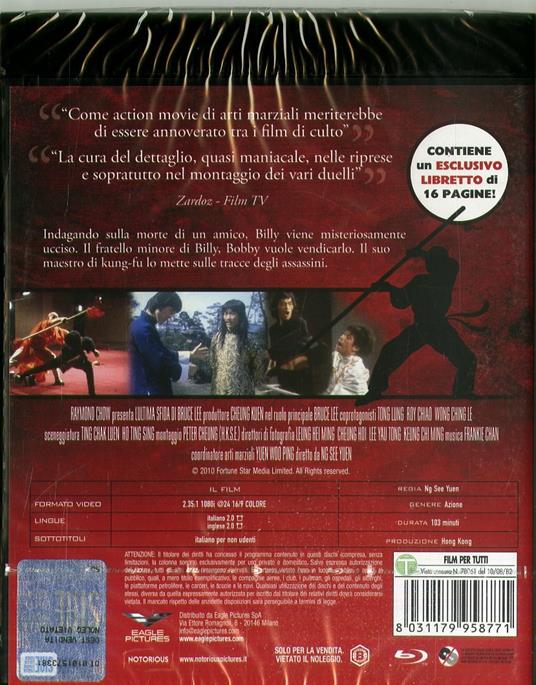 Bruce Lee. L'ultima sfida di Bruce Lee. Con Booklet (DVD + Blu-ray) - DVD +  Blu-ray - Film di See-Yuen Ng Avventura | laFeltrinelli