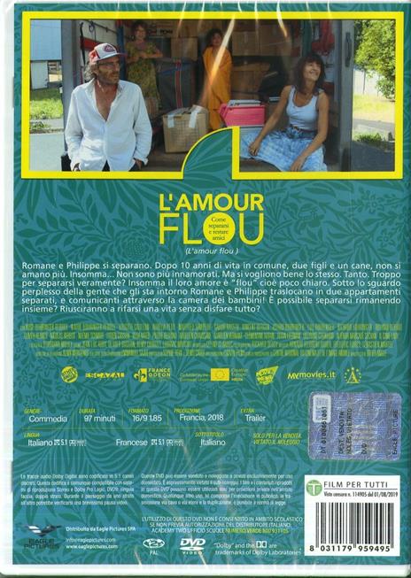 L' amour flou. Come separarsi e restare amici (DVD) di Romane Bohringer,Philippe Rebbot - DVD - 2