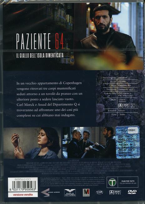 Paziente 64. Il giallo dell'isola dimenticata (DVD) di Christoffer Boe - DVD - 2