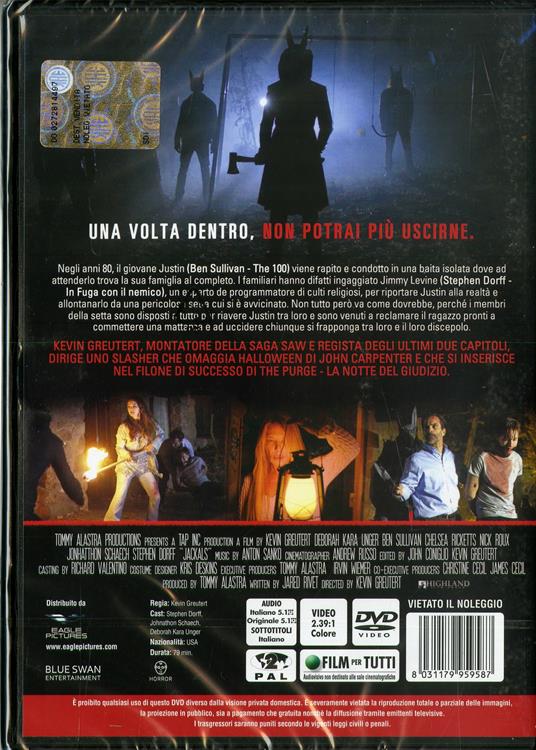 Jackals. La setta degli sciacalli (DVD) di Kevin Greutert - DVD - 2