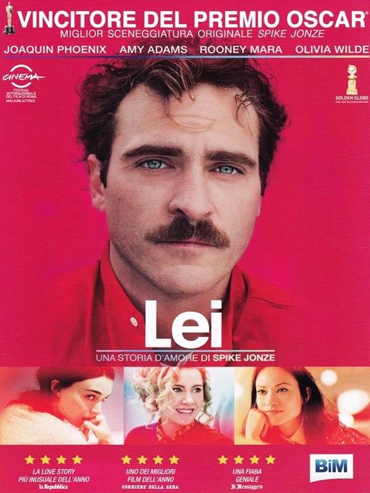 Lei. Her (DVD) di Spike Jonze - DVD