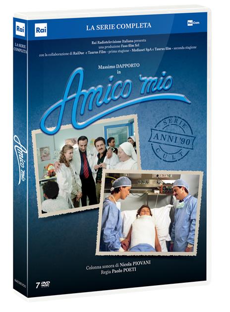 Amico mio. Stagioni 1-2. Serie TV ita (7 DVD) di Paolo Poeti - DVD