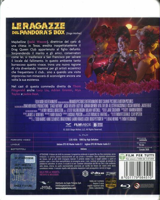 Le ragazze del Pandora's Box (Blu-ray) di Thom Fitzgerald - Blu-ray - 2