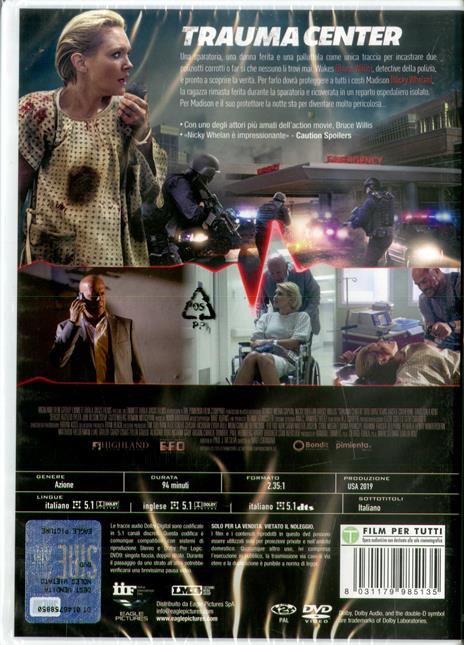 Trauma Center. Caccia al testimone (DVD) di Matt Eskandari - DVD - 2