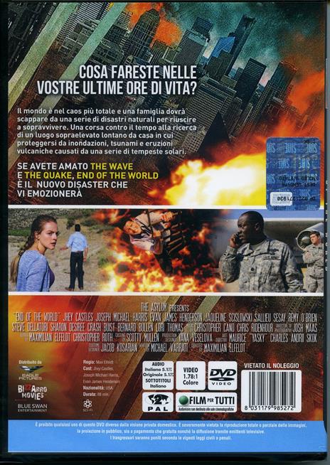 End of the World (DVD) di Maximilian Elfeldt - DVD - 2