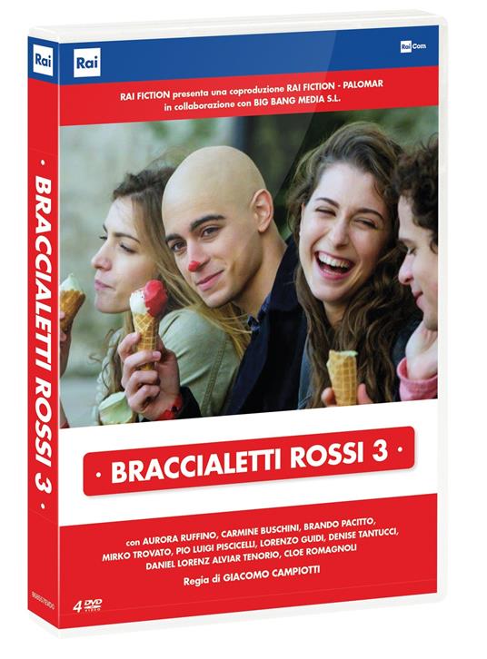 Braccialetti rossi. Stagione 3. Serie TV ita (4 DVD) - DVD - Film di  Giacomo Campiotti Commedia | Feltrinelli