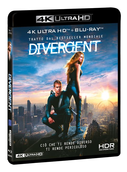 The Divergente Series. Divergent (Blu-ray + Blu-ray Ultra HD 4K) - Blu-ray  + Blu-ray Ultra HD 4K - Film di Neil Burger Avventura | laFeltrinelli