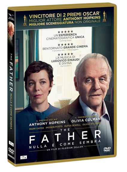 The father. Nulla è come sembra (DVD) - DVD - Film di Florian Zeller  Drammatico | laFeltrinelli