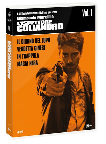 L' ispettore Coliandro. Vol. 1. Serie TV ita (4 DVD) di Manetti Bros. - DVD