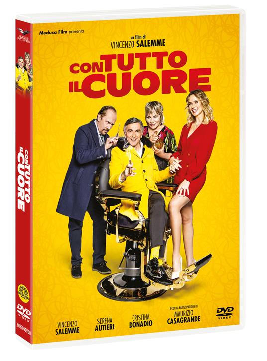 Con tutto il cuore (DVD) - DVD - Film di Vincenzo Salemme Commedia |  laFeltrinelli