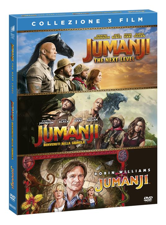 Cofanetto Jumanji (3 DVD) - DVD - Film Avventura | laFeltrinelli