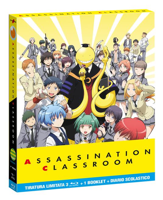 Assassination Classroom. Stagione 1. Serie TV ita (3 Blu-ray) di Seiji Kishi - Blu-ray