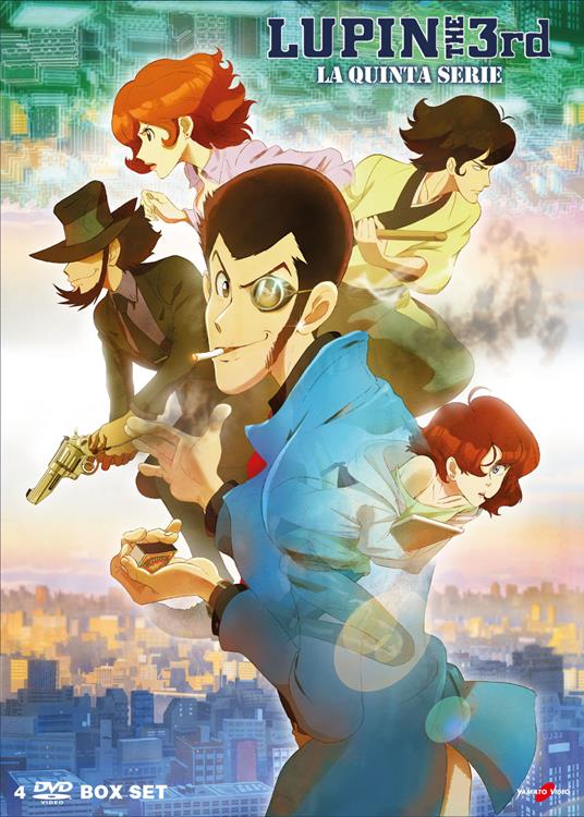 Lupin III. La quinta serie (4 DVD+ booklet con materiale inedito) di Monkey Punch - DVD - 2