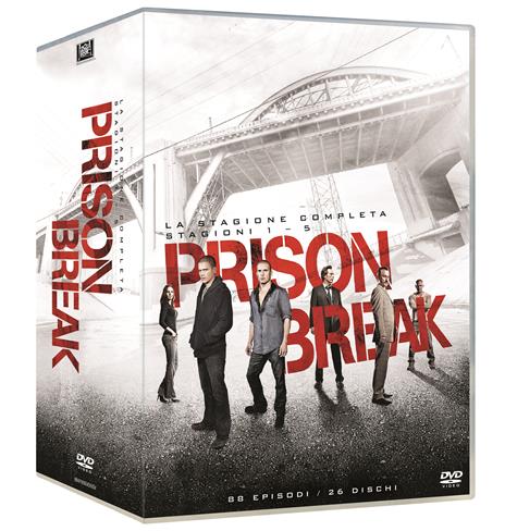 Prison Break. La serie completa. Serie TV ita (26 DVD) - DVD - Film Giallo  | laFeltrinelli