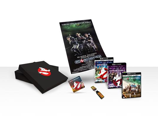 Ghostbusters 1-2-3. Deluxe Edition Ltd Numerata + Gadget (3 Blu-ray + 3  Blu-ray Ultra HD 4K) - Blu-ray + Blu-ray Ultra HD 4K - Film di Ivan Reitman  , Jason Reitman Bambini e ragazzi