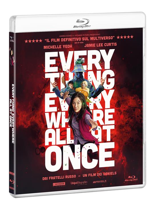 Everything Everywhere All at Once (Blu-ray) di Dan Kwan,Daniel Scheinert - Blu-ray