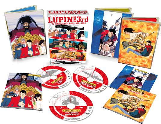 Lupin III. TV Movie Collection 1992 - 1994 (3 DVD) di Monkey Punch - 2