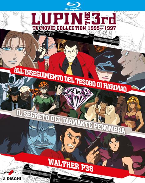 Lupin III. TV Movie Collection 1995-1997 (3 Blu-ray) di Monkey Punch - Blu-ray - 3