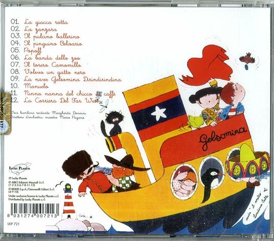 Le più belle canzoni dello Zecchino d'oro di Mario Pagano - CD |  laFeltrinelli