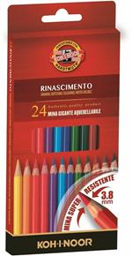 Matite colorate Pelikan triangolari ergonomiche per bambini. Confezione da  12 colori serie Silverino. Diametro 3 mm - Pelikan - Cartoleria e scuola