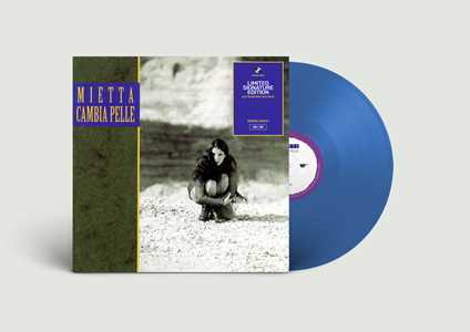 Vinile Cambia pelle (180 gr. Vinile Blu Trasparente - Edizione limitata, numerata, copia autografata) Mietta