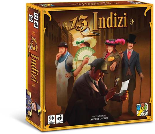 13 indizi. Gioco da tavolo - 78