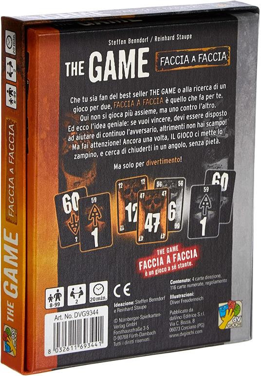 The game. Faccia a faccia. Gioco da tavolo - 103