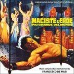 Maciste l'eroe più grande del mondo (Colonna sonora) - CD Audio di Francesco De Masi