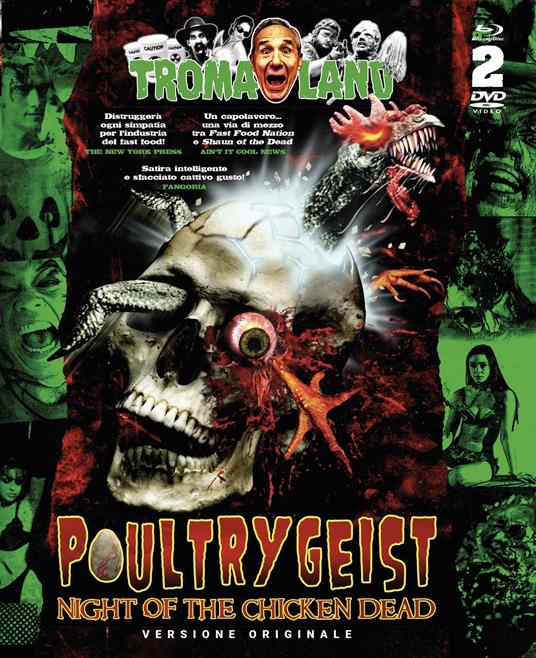 Poultrygeist. Night of the Chicken Dead (DVD + Blu-ray) di Lloyd Kaufman - DVD + Blu-ray