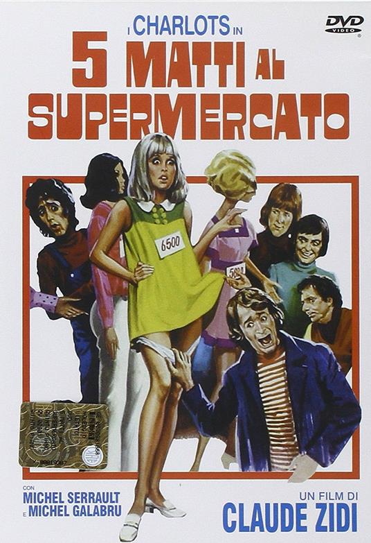 5 matti al supermercato (DVD) di Claude Zidi - DVD