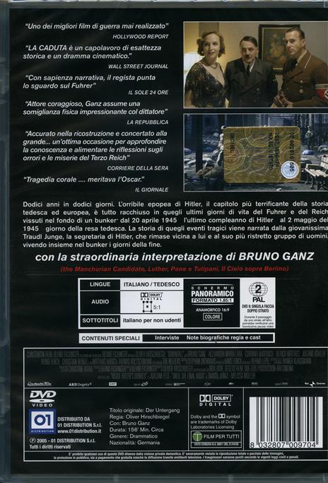 La caduta. Gli ultimi giorni di Hitler di Oliver Hirschbiegel - DVD - 2