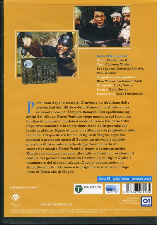 All'ombra delle aquile di Ferdinando Baldi - DVD - 2