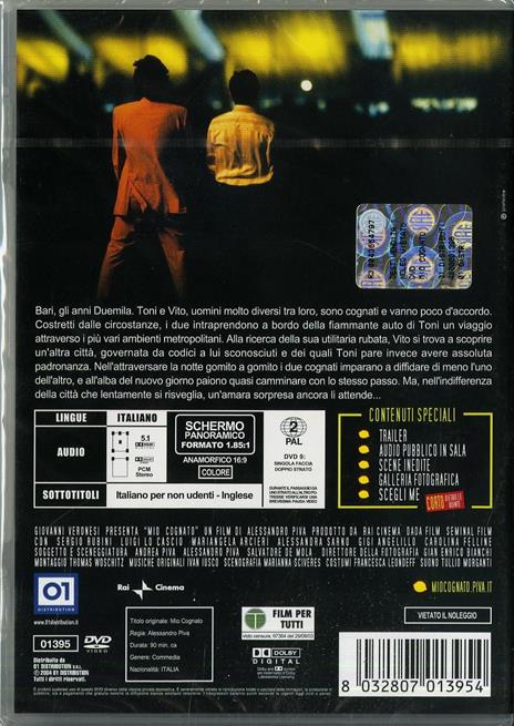 Mio cognato di Alessandro Piva - DVD - 2