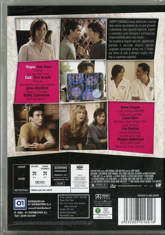 Happy Endings di Don Roos - DVD - 2