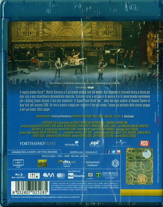 Shine a Light di Martin Scorsese - Blu-ray - 2