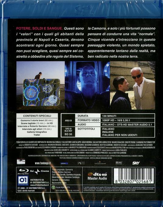 Gomorra di Matteo Garrone - Blu-ray - 2