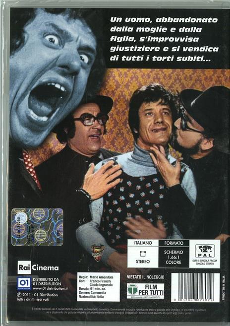 Il giustiziere di mezzogiorno di Mario Amendola - DVD - 2